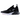 Nike Air Max 270 Black White sneakers i sidovy med svart mesh-ovandel, vit mellansula och den stora, transparenta Air Max-hälkappan.
