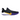 Nike Mamba Focus Lakers sneakers i en dynamisk vinkel med svart ovandel och lila detaljer samt snören