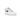 Nike Air Force 1 Low Retro Ivory Snake sneakers i sidoprofil med vit läderovandel och Swoosh-logotyp med ormskinnsmönster