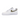 Nike Air Force 1 Low Retro Ivory Snake sneakers i sidoprofil med ovandel i vitt läder, swoosh i ormskinnsmönster och vit yttersula