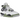 Air Jordan 4 Retro Seafoam sneakers i sidoprofil med vitt läder, gröna detaljer vid snörhålen, mellansulan och en synlig Air-enhet i hälen