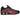 Nike Shox R4 Black Team Red sneakers sedd från sidan med svart ovandel, röda designdetaljer och den karakteristiska stötdämpande hälpelaren