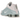 Nike Shox R4 Barely Rose Metallic Platinum sneakers i sidoprofil med rosa mesh-ovandel, de ikoniska fjädrarna i hälen och silverfärgade detaljer.