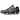 Nike Shox TL Wolf Grey Lime Blast sneakers i sidoprofil med grå mesh-ovandel, neongröna Shox-pelare och klassisk Nike-logotyp på sidan