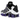 Nike Shox TL Persian Violet sneakers sidoprofil med svart meshovandel, glansiga svarta detaljer och den karakteristiska stötdämpande Shox-sulan