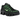 Nike Shox TL Black Green Strike sneakers i sidoprofil med svart mesh-ovandel, gröna detaljer och den distinkta stötdämpande Shox-sulan.