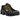 Nike Shox TL Black University Gold sneakers i profil med svart mesh-ovandel, ikonisk Shox-dämpning och gula detaljer på sidan
