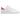 Adidas Stan Smith White Bold Pink sneakers i en stilren sidoprofil med klassiskt vitt läder och iögonfallande rosa detaljer på hälen