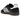 Adidas Samba OG Black White Gum sneakers från sidan med svart ovandel i mocka, vita läderränder och en klassisk brun gummisula