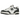New Balance 550 White Dark Green sneakers i sidoprofil med vit läderovandel, mörkgröna detaljer och klassisk vit gummisula