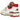 New Balance 550 Vintage Pack Team Red sneakers sidoprofil med vit läderovandel, vinröda detaljer och klassisk n-logotyp på sidan