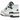 New Balance 550 Green sneakers i en klassisk vinklad profilvy med vita läderdetaljer, gröna accenter och den ikoniska 550-logotypen