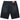 Broken Planet Denim Shorts Washed Black sneakers visas framifrån i tvättad svart denim med gylf, knappar och en bekväm vid passform