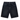 Broken Planet Denim Shorts Washed Black sneakers i en avslappad passform, som visar den tvättade svarta denimstrukturen och en klassisk frontdesign