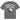 Broken Planet Find Your Balance T-shirt Ash Grey överdel framifrån med grafiskt tryck, rund halsringning och kort ärm i grå bomull