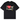 Broken Planet Luv My Planet T-shirt Midnight Black sneakers med svart bomullsmaterial och grafik av en jordglob på bröstet framifrån
