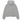 Broken Planet Zip Up Hoodie Heather Grey sneakers frontvy av grå huvtröja med dragkedja, justerbar dragsko och tryckt grafisk Broken Planet-logotyp