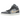 Air Jordan 1 Mid Grey Onyx sneakers i sidovy med en kombination av ljusgrått och mörkt onyx-läder samt den ikoniska Jumpman-logotypen på plösen