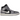 Air Jordan 1 Mid Cement Grey sneakers i sidoprofil med grå ovandel i mocka, vita paneler, svart Swoosh-logotyp och vit sula