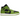 Air Jordan 1 Mid Altitude Green sneakers i sidoprofil med svart läderöverdel, gröna detaljer, vit mellansula och ikoniskt Jumpman-logotyp.