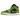 Air Jordan 1 Mid Altitude Green sneakers i sidoprofil med svart läderovandel, gröna detaljer, vit mellansula och klassisk Nike swoosh-logotyp