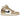 Air Jordan 1 Mid SE Desert Sail sneakers i profil med beige läderöverdel, vit mellansula och klassisk svart Swoosh-detalj