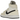 Air Jordan 1 Mid Coconut Milk sneakers i sidoprofil med cremefärgade läderpaneler, svart Swoosh-logotyp och klassisk snörning på vit mellansula