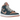 Air Jordan 1 Mid Dark Teal Green sneakers sedda från sidan med mörkgröna läderpaneler, svart Swoosh och vit mellansula i en klassisk basketdesign.
