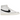 Nike Blazer Mid 77 Vintage White Black sneakers i sidoprofil med ovandel i vitt läder, svart swoosh-logotyp och en klassisk retrosula