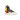 Nike Blazer Mid sacai Snow Beach sneakers i sidoprofil med unikt lager-på-lager-utförande, dubbla plösar, överlappande swooshes och gul ovandel.