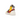 Nike Blazer Mid sacai Snow Beach sneakers i sidovy med överlappande gult läder, blå swoosh, vita skosnören och staplad gummisula