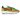 Nike LD Waffle sacai Green Gusto sneakers sidoprofil med dubbla swooshes, lagdelad sula, grön ovandel i mesh och orange detaljer
