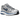Nike P-6000 Laser Blue sneakers i sidoprofil med silverfärgad mesh, vita läderdetaljer och framträdande blå swoosh-logotyp