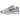 Nike P-6000 Laser Blue sneakers i vinklad profil med vit mesh, silverfärgade detaljer och distinkta blå Nike Swoosh-accenter