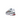 Nike P-6000 White Gold Red sneakers i profil med vit mesh-design, guldfärgade detaljer och röd Nike-logotyp på en vadderad vit sula