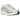Nike P-6000 White Blue Tint Sail Metallic Silver sneakers i sidoprofil, som visar de ikoniska ränderna, vit ovandel och blå detaljer.