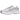 Nike P-6000 White Elemental Pink sneakers i sidoprofil med vit mesh-ovandel, rosa swoosh-detaljer och en dämpande vit mellansula.