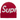 Supreme Big Logo Beanie FW25 Red sneakers frontvy av den röda stickade mössan med stor vit logotyp framtill och klassisk uppvikt kant