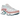 Nike Air Max Plus White Red Stardust Jade Ice Siren Red sneakers i sidoprofil med vit mesh, gradientdetaljer, synliga Air-enheter och röd sula.