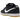 Nike SB Dunk Low Pro Black Gum sneakers i sidoprofil med svart ovandel i mocka, vit mellansula och klassisk gummisula