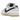 Nike SB Dunk Low Pro White Gum sneakers sidoprofil med vit läderöverdel, matchande vita skosnören och klassisk ljusbrun gummisula