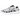 Nike P-6000 Pure Platinum sneakers i vinklad profil med vita mesh-detaljer, silvriga överlägg och klassisk snörning.