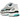 Nike P-6000 Dusty Cactus sneakers i sidoprofil med vita mesh-detaljer, silverfärgade overlays och ljusgröna swoosh-logotyper
