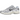 Nike P-6000 White Metallic Silver Flat Silver Black sneakers i sidoprofil med silverfärgade detaljer, vit mesh och framträdande svart swoosh