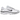 Nike P-6000 White Metallic Silver Black sneakers i en vinklad profil med vit mesh-ovandel, silvriga överlägg och svarta detaljer.