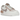 Nike Air Force 1 Low Shadow Amethyst Ash sneakers i vinklad profil med lager-på-lager-detaljer i grå och lila nyanser samt en klassisk vit sula