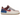Nike Air Force 1 Low Shadow Light Soft Pink Team Red Blue sneakers i sidoprofil med rosa ovandel, röda detaljer och vit sula