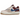 Nike Air Force 1 Low Shadow Light Soft Pink Team Red Blue sneakers i sidoprofil med rosa ovandel, röda detaljer och vit sula