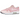 Nike Air Max 1 Strawberry Lemonade sneakers i sidoprofil, med rosa läder, reflekterande prickmönster och vit mellansula med synlig Air-enhet