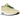 Nike Air Max 1 Lemonade sneakers i en vinklad profil med den ikoniska gula ovandelen, limegröna detaljer, reflekterande mönster och vit mellansula.